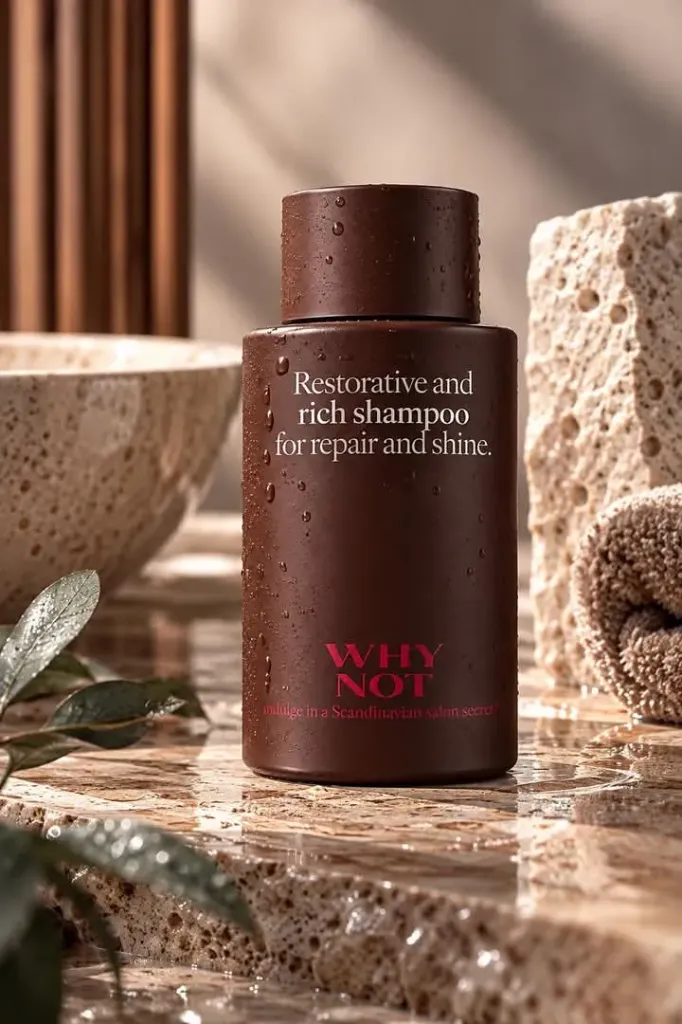 WHY NOT Restorative Shampoo – atkuriamasis šampūnas blizgesiui
