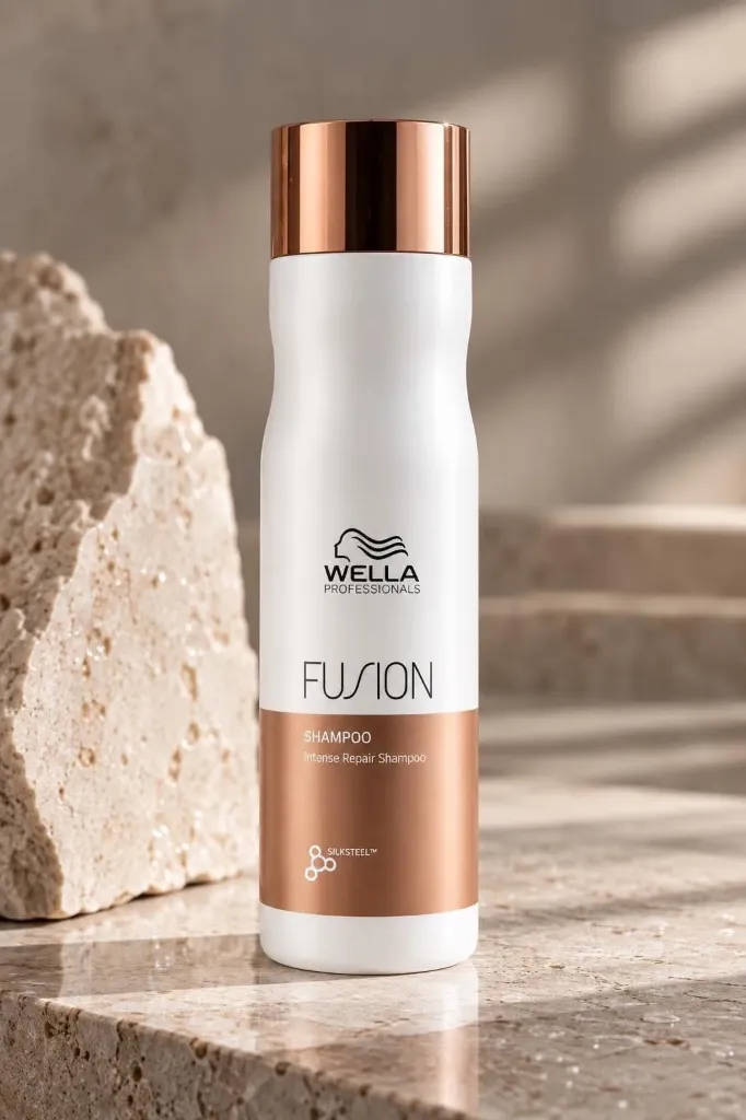 Wella Professionals Fusion Shampoo – intensyvaus atkūrimo šampūnas