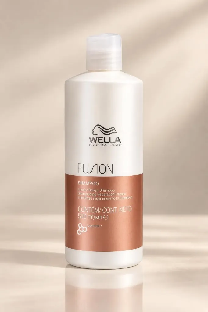 Wella Professionals Fusion Shampoo 500 ml – intensyvaus atkūrimo šampūnas